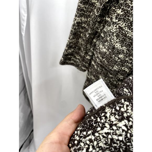 St. John 6 brown tweed marbled long blazer coat - Picture 5 of 6